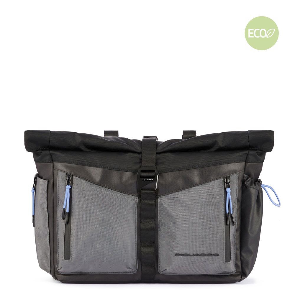 Messenger Piquadro Porta Computer In Tessuto Nero CA5672S120/N