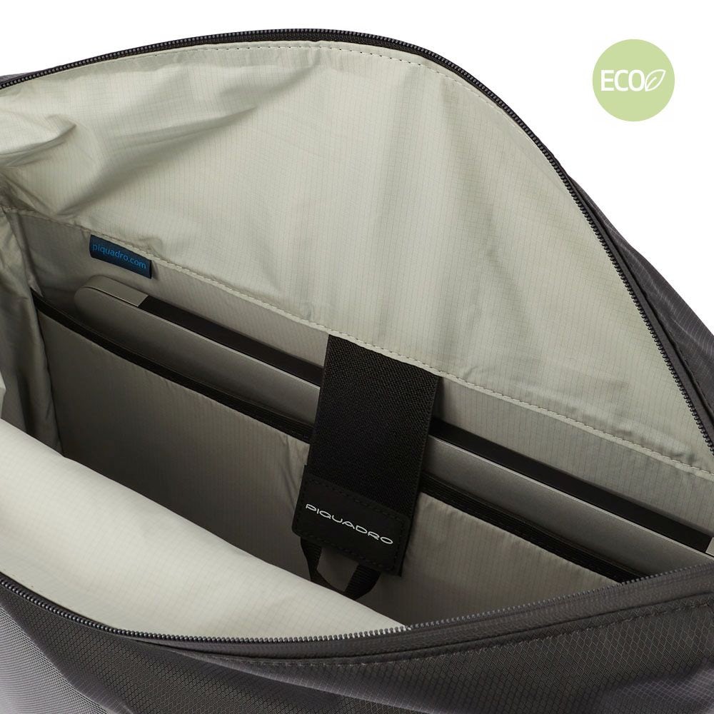 Messenger Piquadro Porta Computer In Tessuto Nero CA5672S120/N