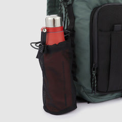 Piquadro CA5838W114 - Zaino Porta Computer 14" In Tessuto Riciclato Verde Oliva