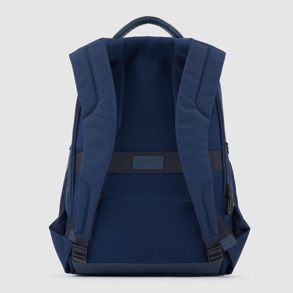 Piquadro CA5844W115 - Zaino Porta Computer 15,6" E Porta Ipad®Pro 12,9'' Blu