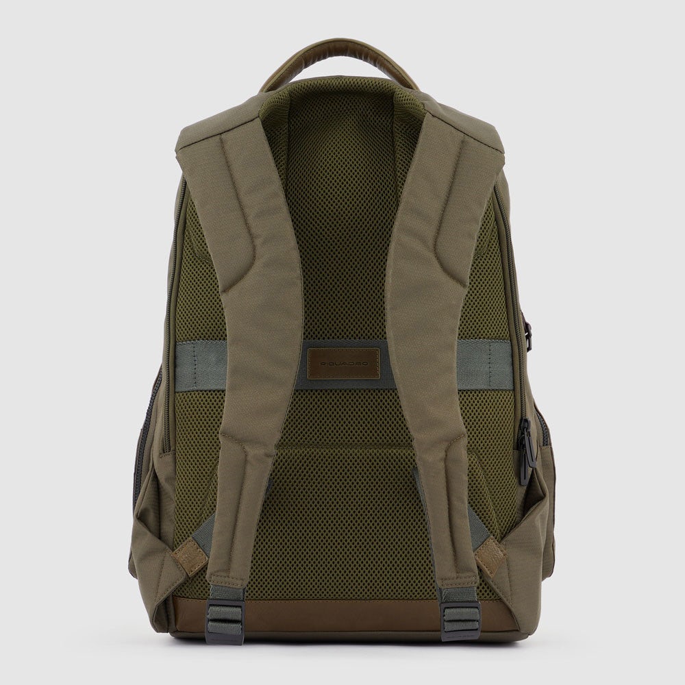 Piquadro CA5844W115 - Zaino Porta Computer 15,6" E Porta Ipad®Pro 12,9'' Verde