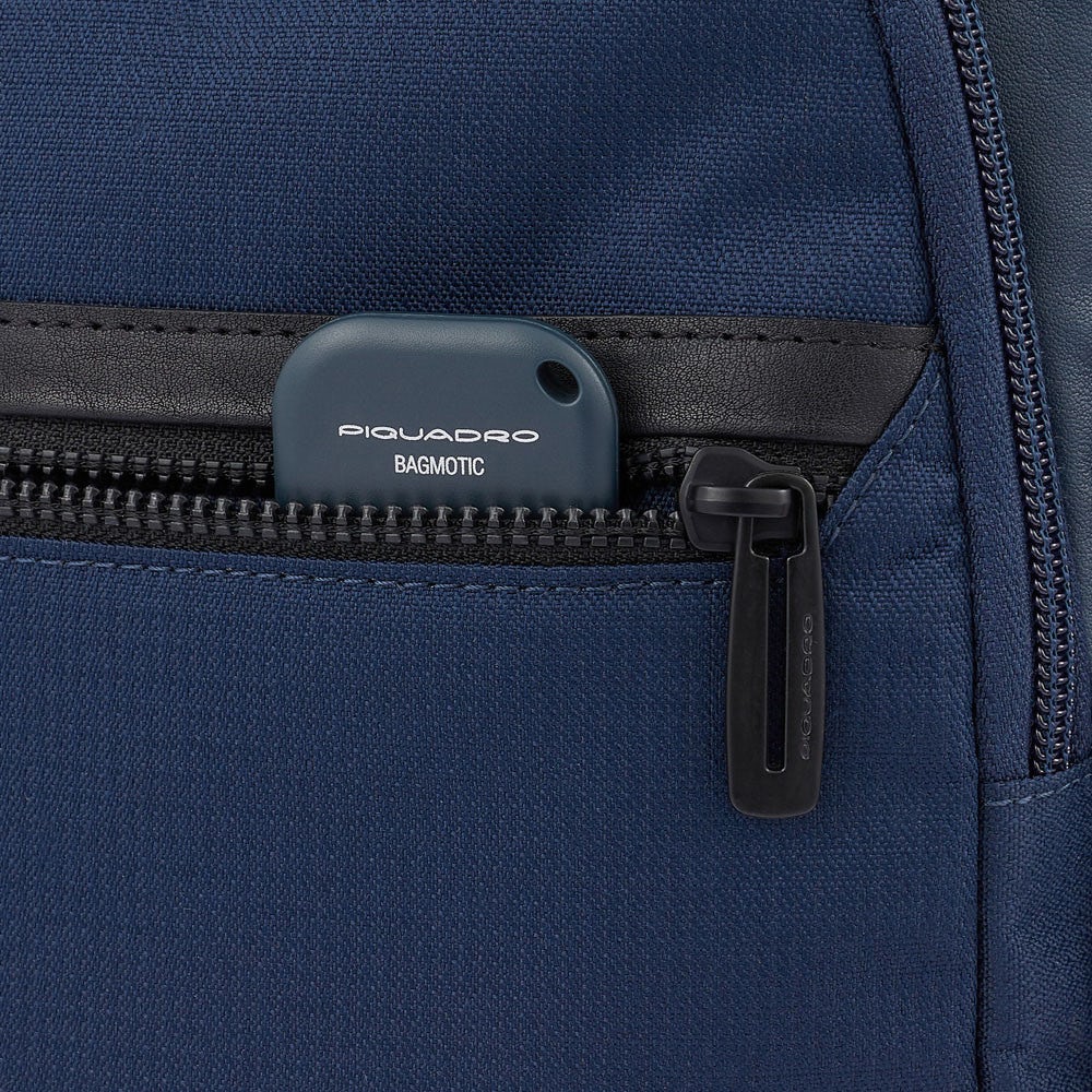 Piquadro CA5845W115 - Zaino Porta Computer 15,6" E Porta Ipad® Blu