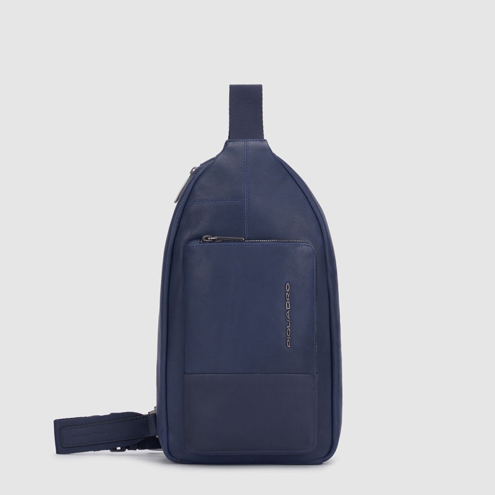 Piquadro CA5880W116 - Monospalla Porta Ipad® Blu Notte