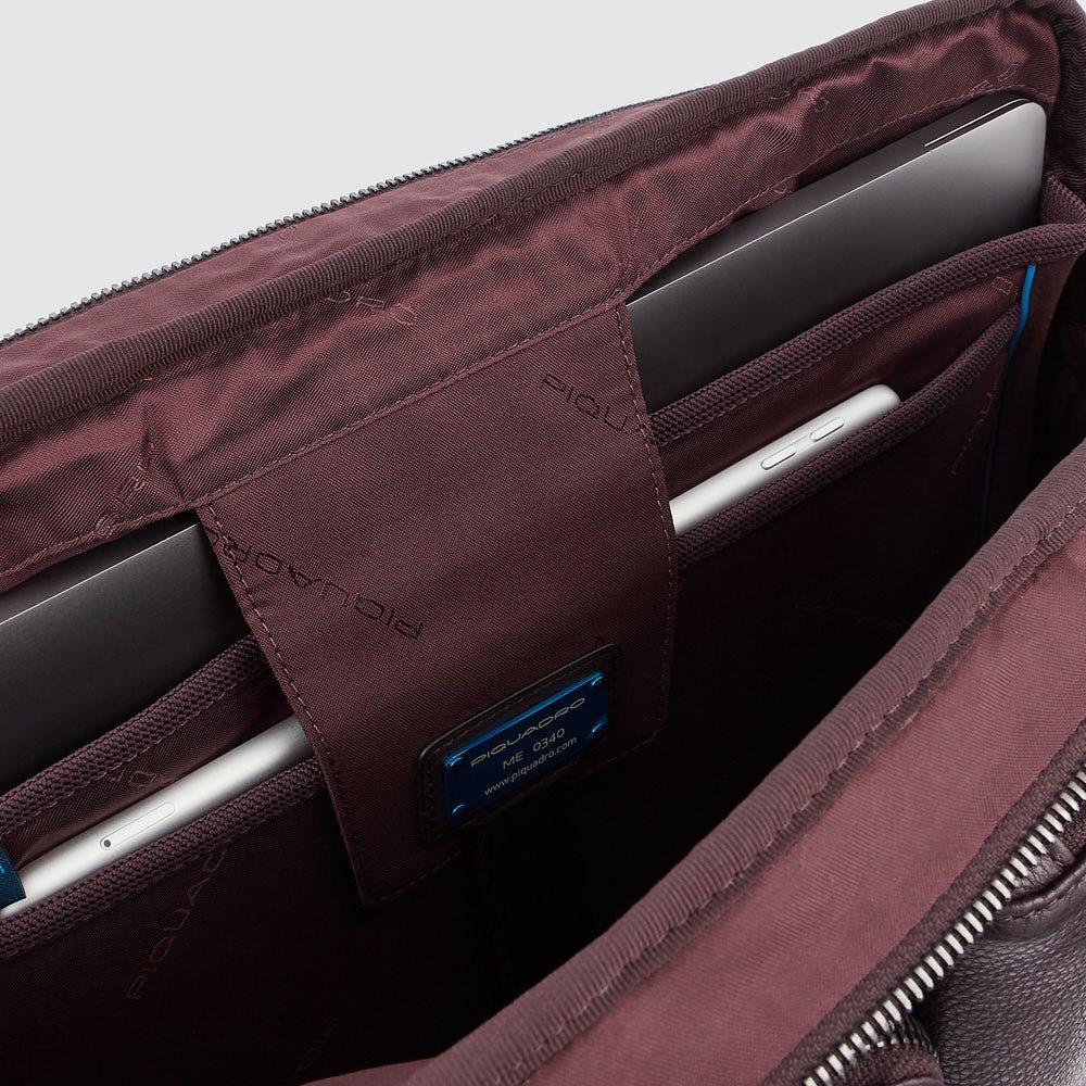 Piquadro CA5881W116 - Cartella Porta Computer 15,6" E Porta Ipad® Marrone