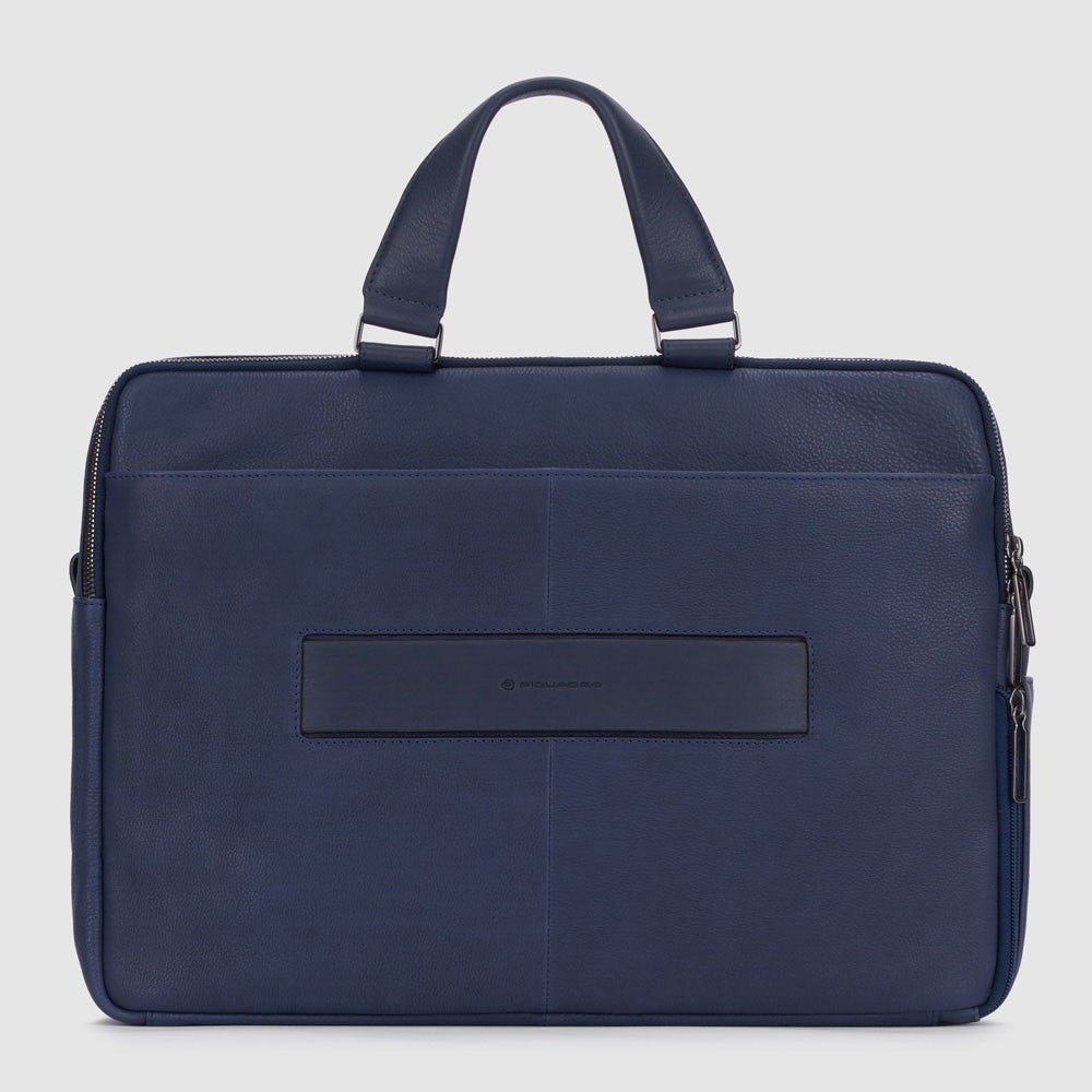 Piquadro CA5882W116 - Cartella Porta Computer 15,6" E Porta Ipad®Pro Blu Notte