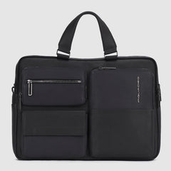 Piquadro CA5882W116 - Cartella Porta Computer 15,6" E Porta Ipad®Pro Nero