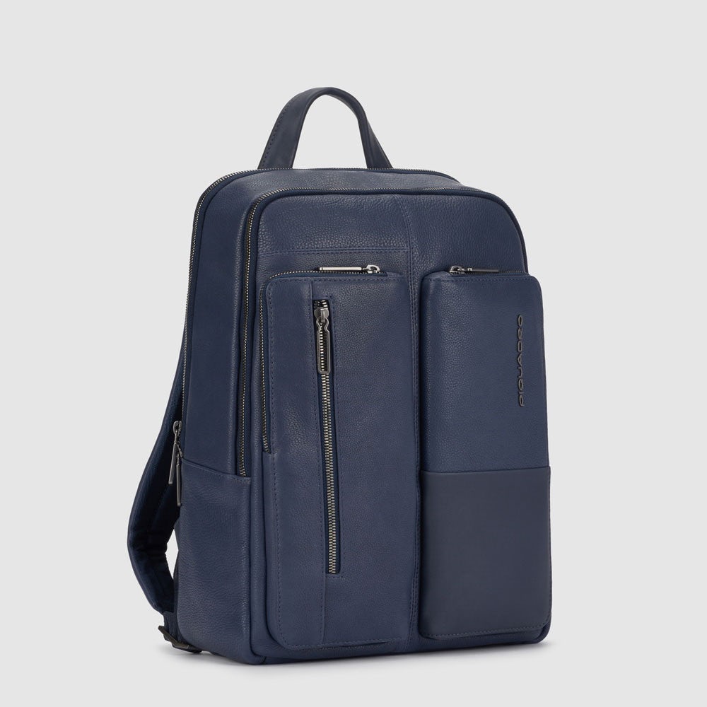Piquadro CA5884W116 - Zaino Porta Computer 14" E Porta Ipad® Blu Notte