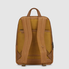 Piquadro CA5884W116 - Zaino Porta Computer 14" E Porta Ipad® Senape