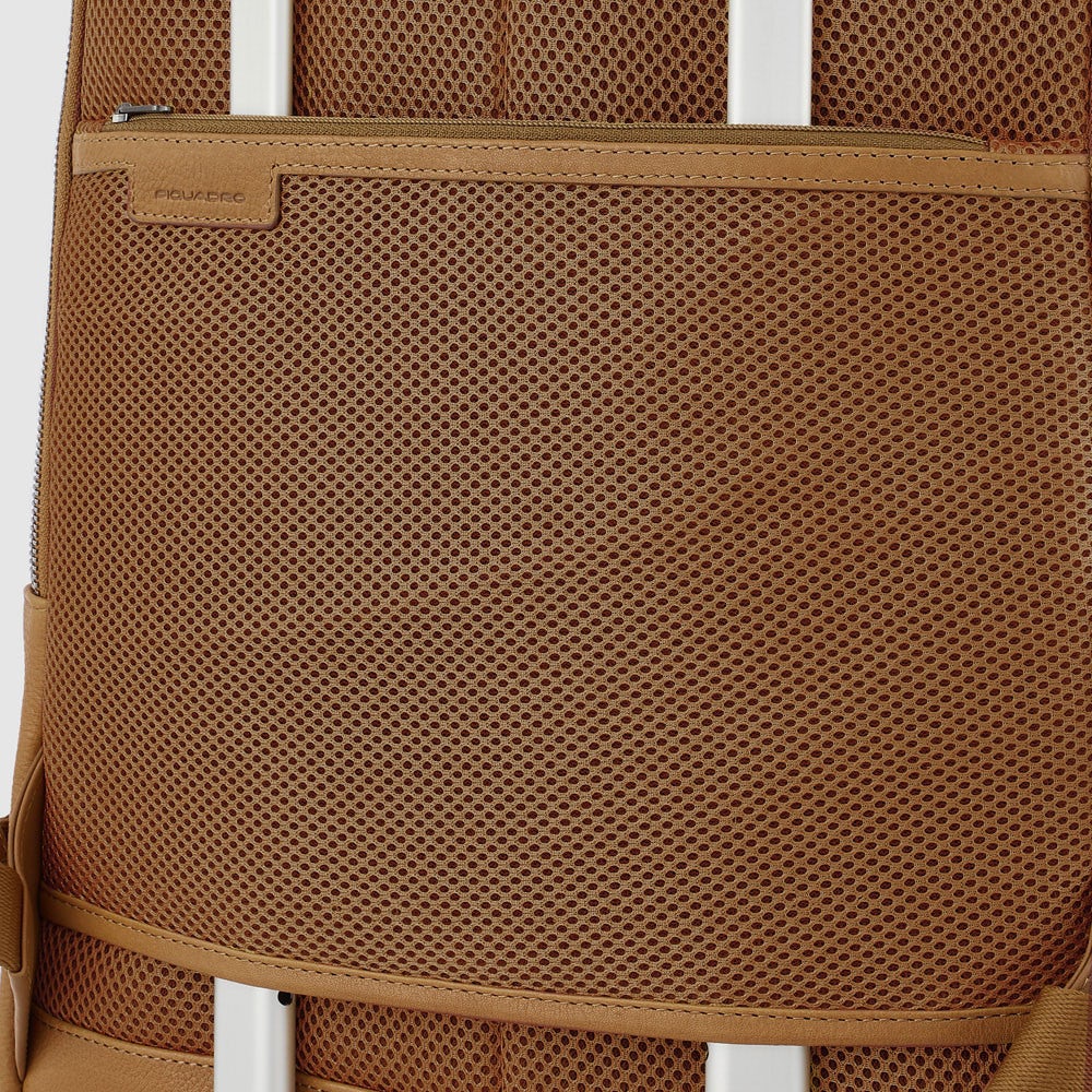 Piquadro CA5884W116 - Zaino Porta Computer 14" E Porta Ipad® Senape