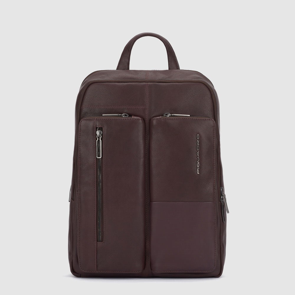 Piquadro CA5884W116 - Zaino Porta Computer 14" E Porta Ipad® Marrone