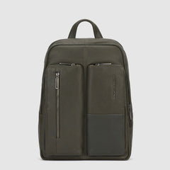 Piquadro CA5884W116 - Zaino Porta Computer 14" E Porta Ipad® Verde Militare