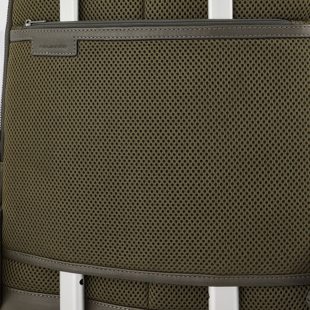 Piquadro CA5884W116 - Zaino Porta Computer 14" E Porta Ipad® Verde Militare