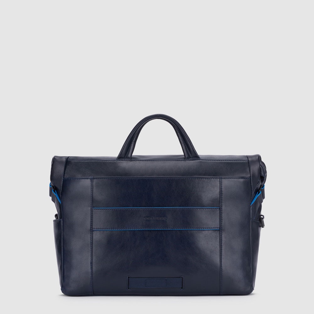 Piquadro CA5942B2V - Messenger Roll Top Porta Computer 14" E Ipad®Pro Blu Notte
