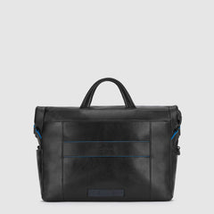 Piquadro CA5942B2V - Messenger Roll Top Porta Computer 14" E Ipad®Pro Nero