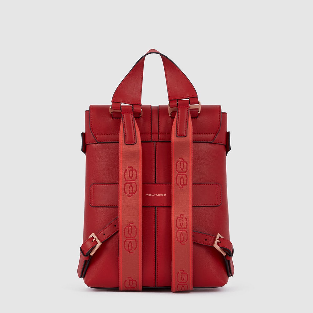 Piquadro CA6126S126/R  Zaino Donna Piccolo Porta Ipad® Rosso Ciliegia