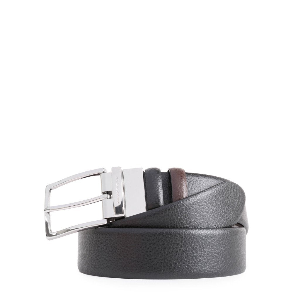 Cintura Uomo Reversibile Con Fibbia Ad Ardiglione Nero/marrone Piquadro CU4209MO/NM