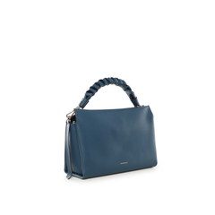 Coccinelle Boheme Media Borsa in Pelle Blu