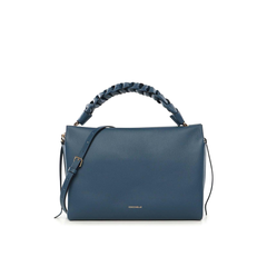 Coccinelle Boheme Media Borsa in Pelle Blu