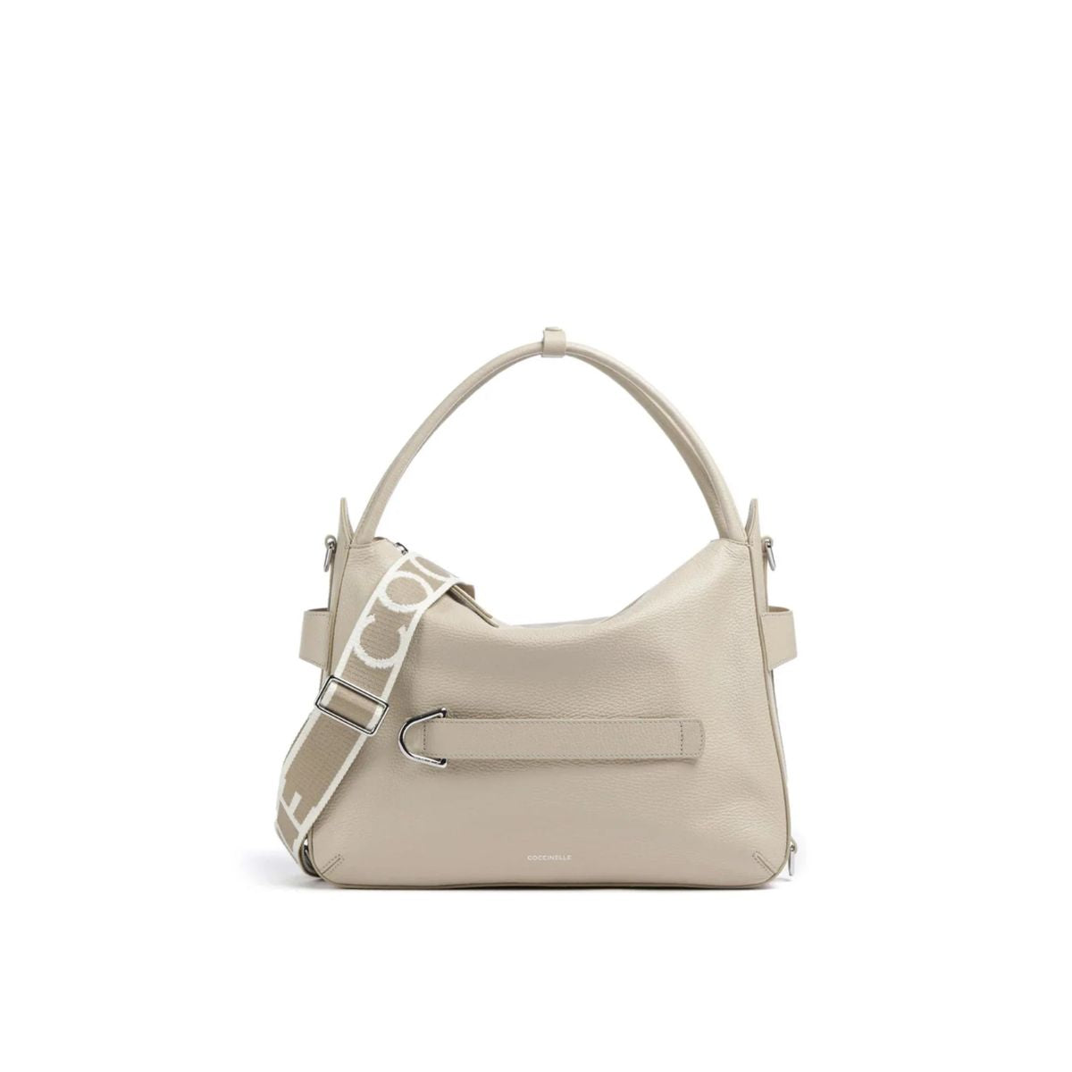Coccinelle Borsa in Pelle con Logo Sandshell