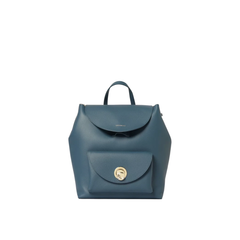 Coccinelle Nikla Zaino in Pelle Deep Blue/Sandshell