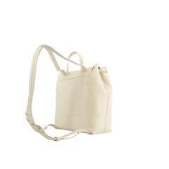 Coccinelle Nikla Zaino in Pelle Pearl/Cognac