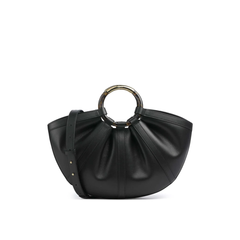 Coccinelle Shell Large Borsa in Pelle Nero