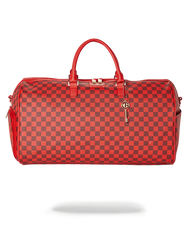 Sprayground Sharks In Paris Duffle Borsone (Red Checkered Edition) 910D2769NSZ