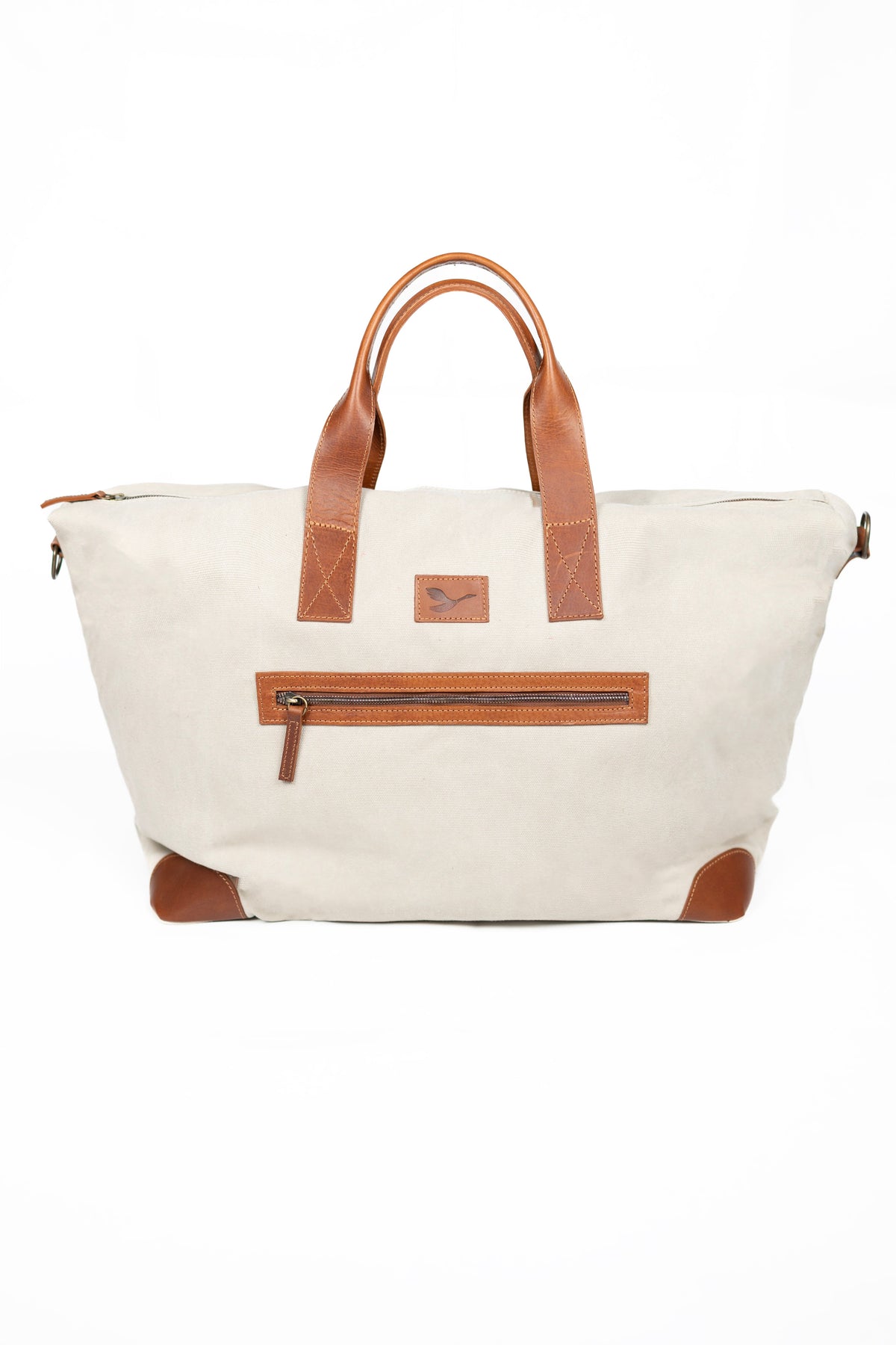 Lingua d’Oca Borsone Asia in Tessuto Canvas | Ampio e Leggero | 68x28x37 cm
