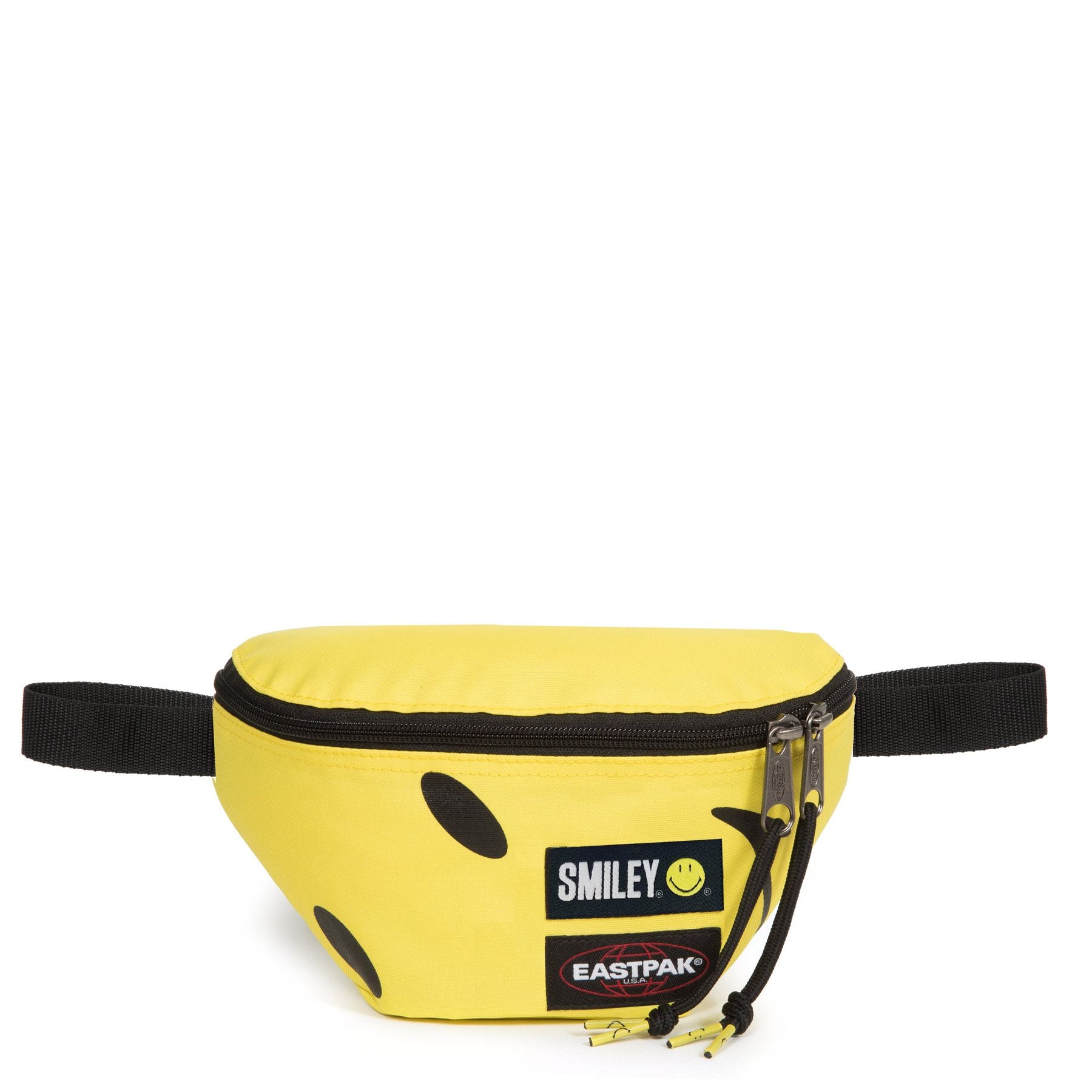 Eastpak Springer Smiley Smiley Big marsupio in tessuto giallo EK074A92 