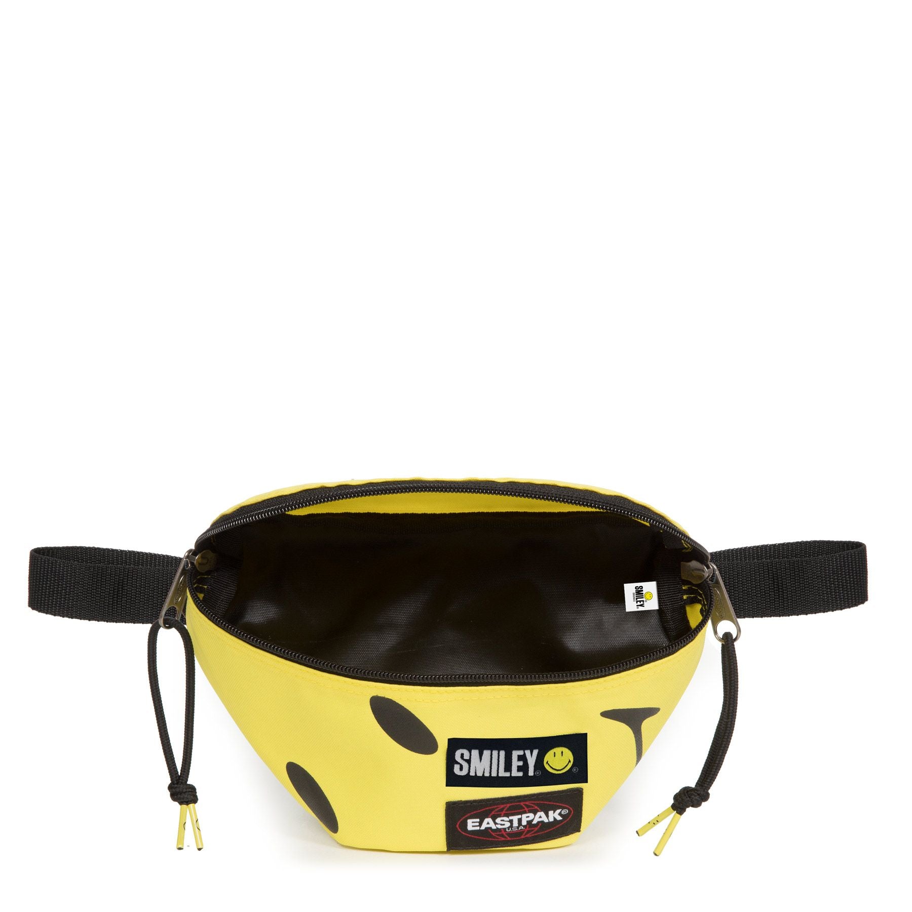 Eastpak Springer Smiley Smiley Big marsupio in tessuto giallo EK074A92 