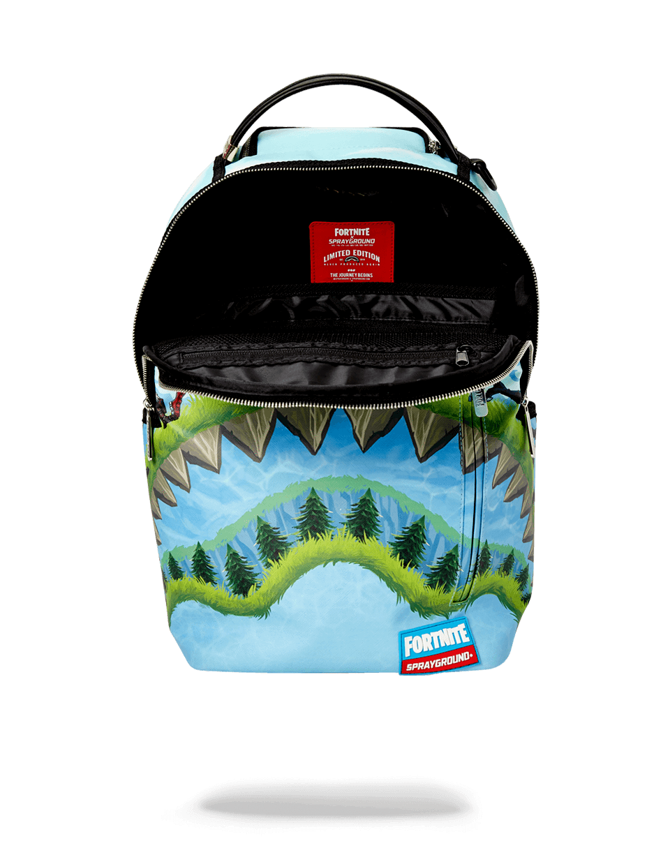 Sprayground Fortnite Shark Royale 910B2137NSZ sprayground backpack De Santis