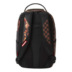 ZAINO SPRAYGROUND - 910B3460NSZ BURNT SHARKS IN PARIS DLX BACKPACK NERO