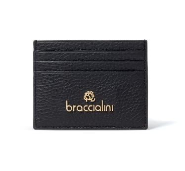 Braccialini B16704 BA100 Porta carte di credito Nero