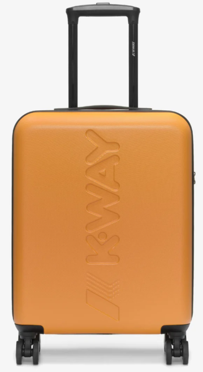 K-Way Trolley da viaggio rigido Yellow Inca - Blue Md Cobal