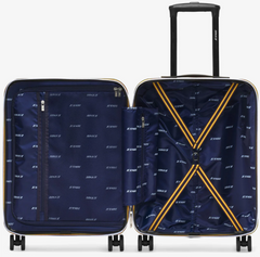 K-Way Trolley da viaggio rigido Yellow Inca - Blue Md Cobal