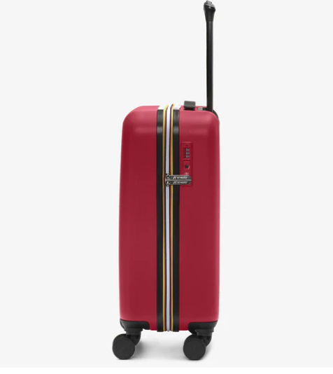 De Santis Trolley da viaggio rigido K-Way Rosso K11416W-L20 - Il compagno perfetto per viaggiare in cabina