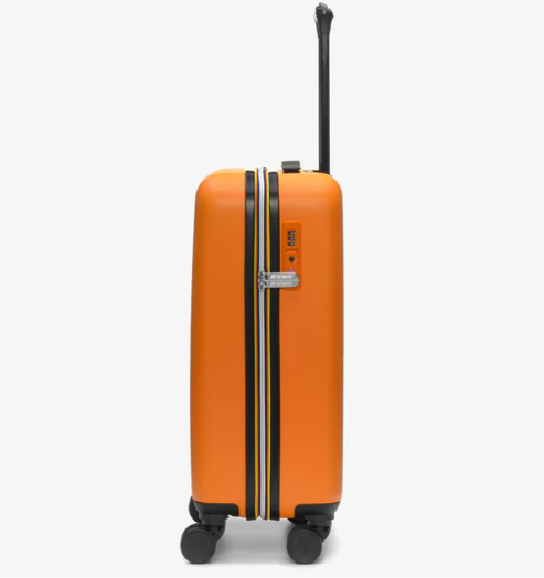 De Santis Trolley da viaggio rigido K-Way arancione  K11416W-L22 - Il compagno perfetto per viaggiare in cabina