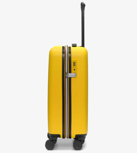 De Santis Trolley da viaggio rigido K-Way giallo K11416W-L24 - Il compagno perfetto per viaggiare in cabina