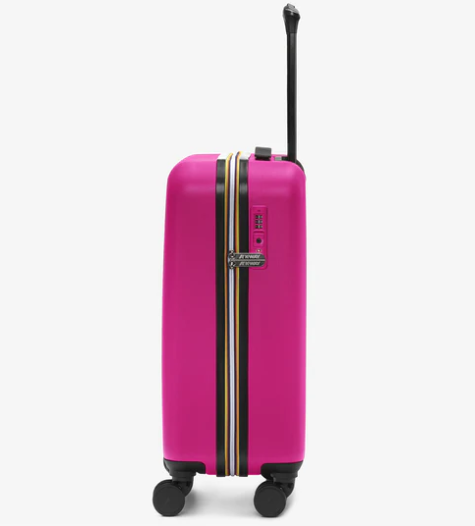 De Santis Trolley da viaggio rigido K-Way rosa  K11416W-L17 - Il compagno perfetto per viaggiare in cabina