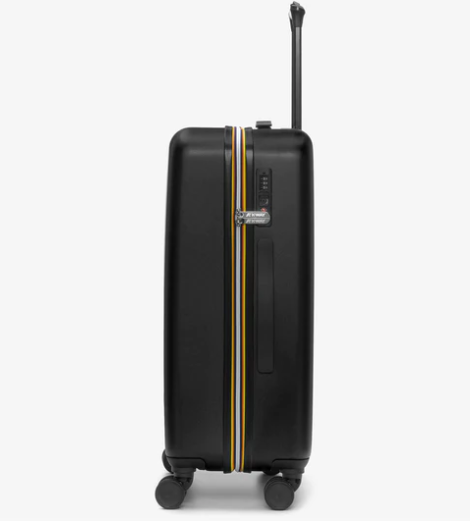 De Santis Trolley da viaggio rigido K-Way nero K11416W-L16 - Il compagno perfetto per viaggiare in cabina