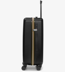 De Santis Trolley da viaggio rigido K-Way nero K11416W-L16 - Il compagno perfetto per viaggiare in cabina