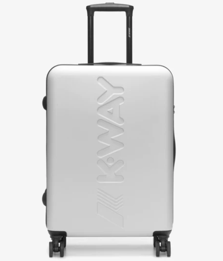 De Santis Trolley da viaggio rigido K-Way bianco K11417W-L15 - Il compagno perfetto per il tuo viaggio