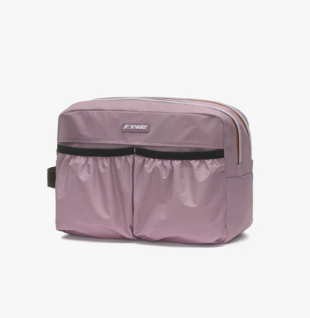 K-WAY K4127UW-WH3 ALBAS BEAUTY CASE VIOLET DUSTY