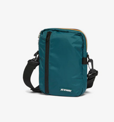 K-WAY K7116UW-XXK BARTITON SHOULDER BAG GREEN PETROL