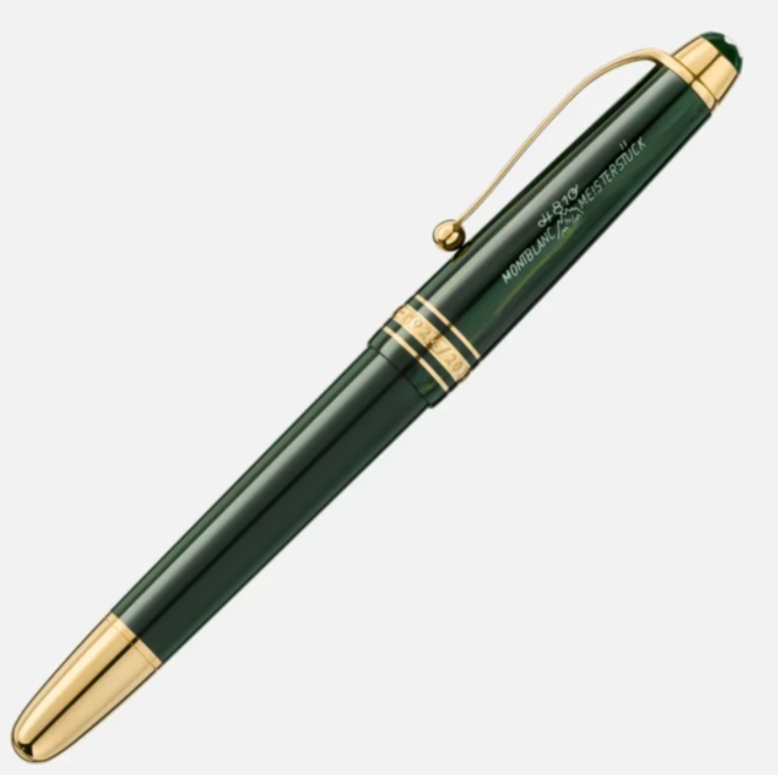 De Santis | Montblanc Penna Meisterstück The Origin Collection Classique Verde 131343: Penna stilografica elegante e di lusso