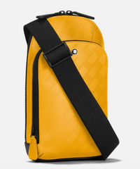 De Santis | Tracolla Extreme 3.0 Giallo Miele Montblanc 198053, La borsa a tracolla confortevole, compatta e funzionale.