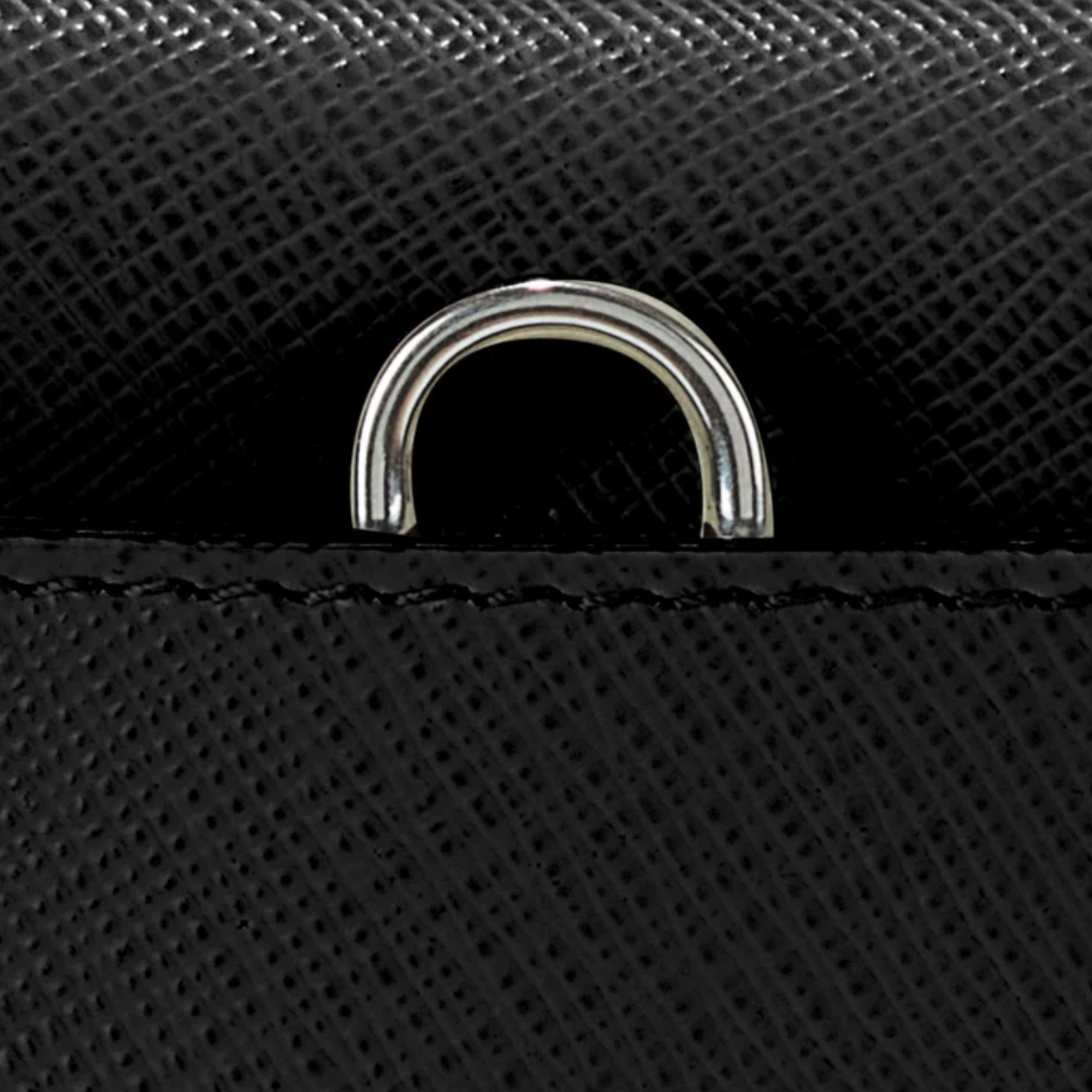 De Santis | Pochette Envelope Sartorial Nera Montblanc 130310, La borsa a tracolla confortevole, compatta e funzionale.