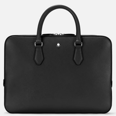 De Santis | Borsa Portadocumenti sottile Sartorial Nera Montblanc 130272, La borsa portadocumenti con design funzionale ed elegante