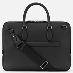 De Santis | Borsa Portadocumenti sottile Sartorial Nera Montblanc 130272, La borsa portadocumenti con design funzionale ed elegante