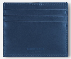 De Santis | portacarte Montblanc Extreme 3.0 Blu Inchiostro 198079, Il portacarte a 6 scomparti pratico ed elegante per tenere le tue carte in ordine